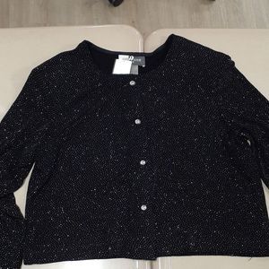 Nine 2 Nine Sparkling Jacket Sz M